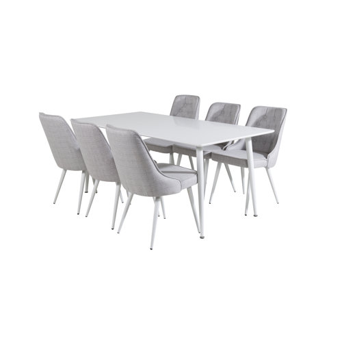 ScanMod Design Essgruppe Penny mit 6 Stühlen | Wayfair.de
